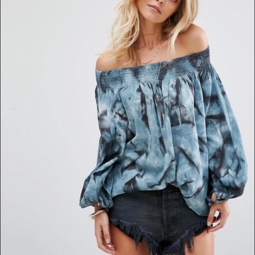 One Teaspoon Off the Shoulder Shirt